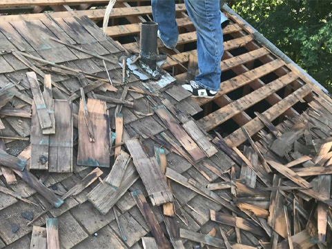 Wood Slate Roof Replacement | Twin Roofing & Contracting - Florida, Oklahoma, & Arizona